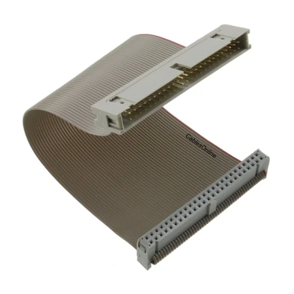 SCSI 50-Pin Male-to-Female IDC Extension Ribbon Cable