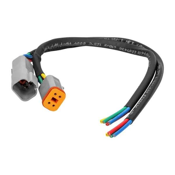4-Pin Plug-and-Socket Pigtail