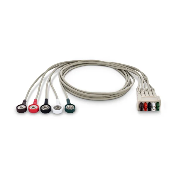 5-Lead Snap-Lead ECG Harness