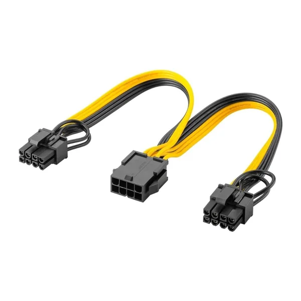 PCIe 8-Pin 1-to-2 Power Harness
