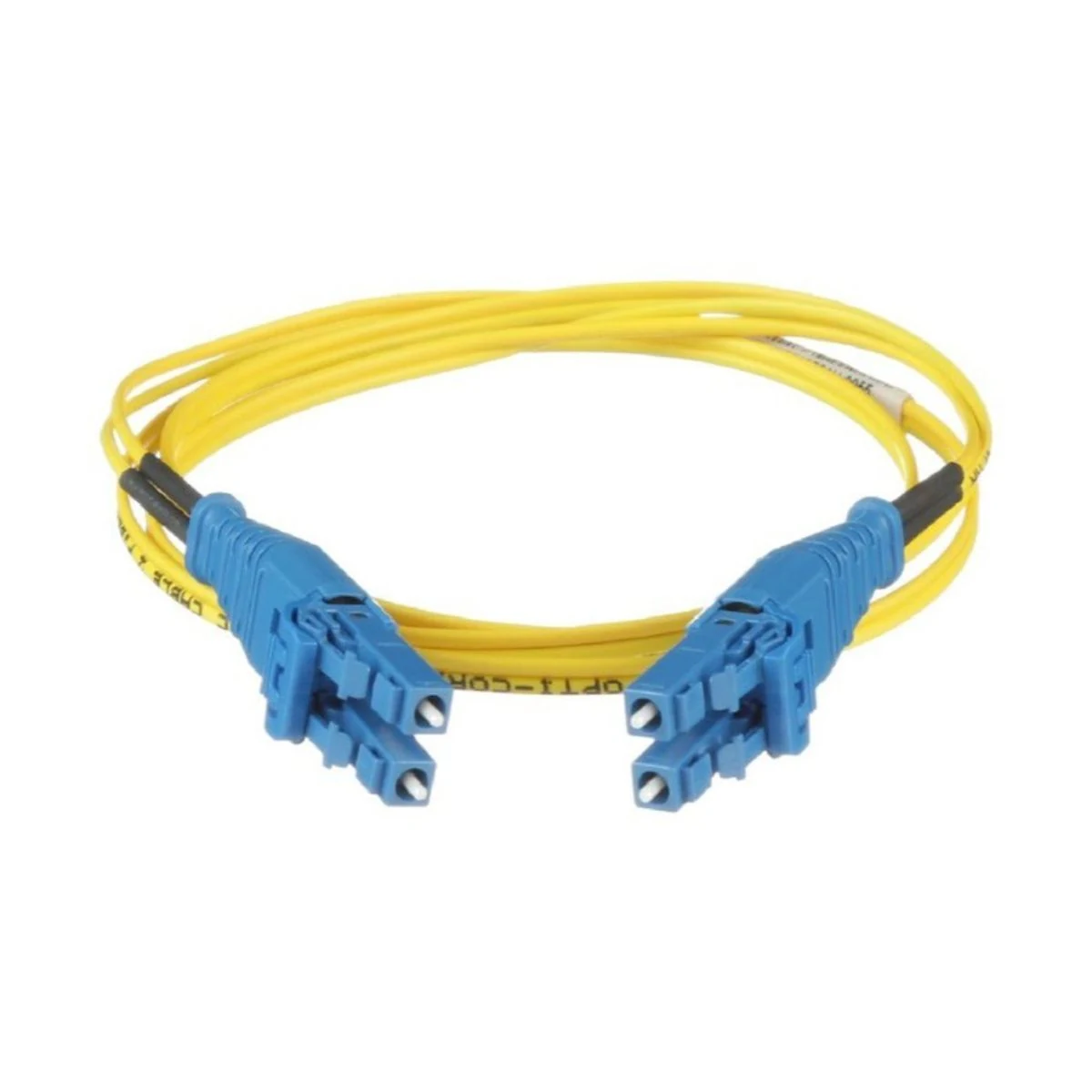 Construction close-up of LC Push-Pull Connector Fiber Assembly