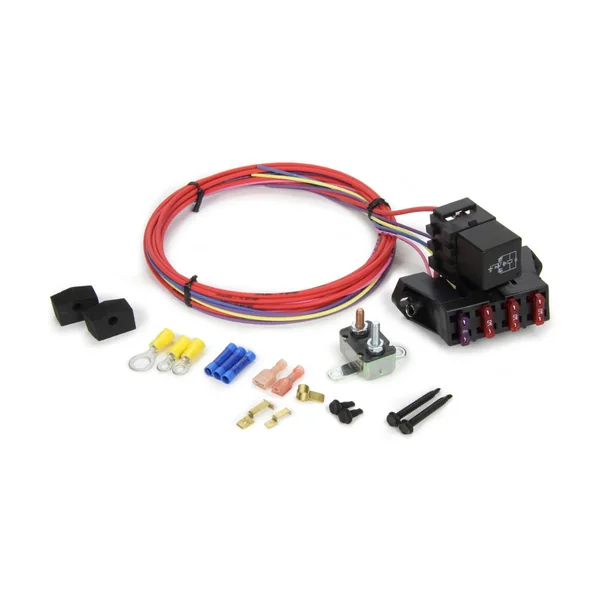 Fuse Box & Dual-Relay Power Harness