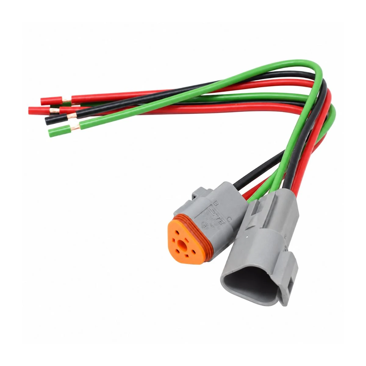 Sealed-connector pigtail harness set