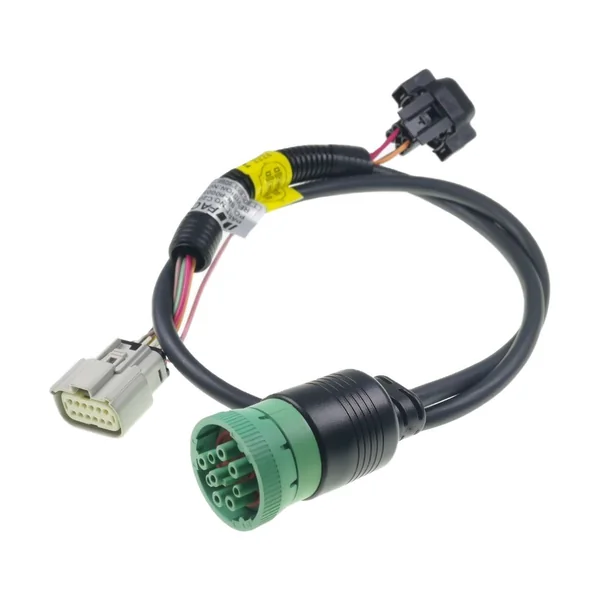 J1939 Circular Plug to Dual Rectangular Plug Diagnostic Harness