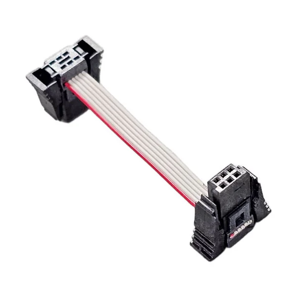 IDC Dual Rectangular Connector Folded Ribbon Cable Assembly
