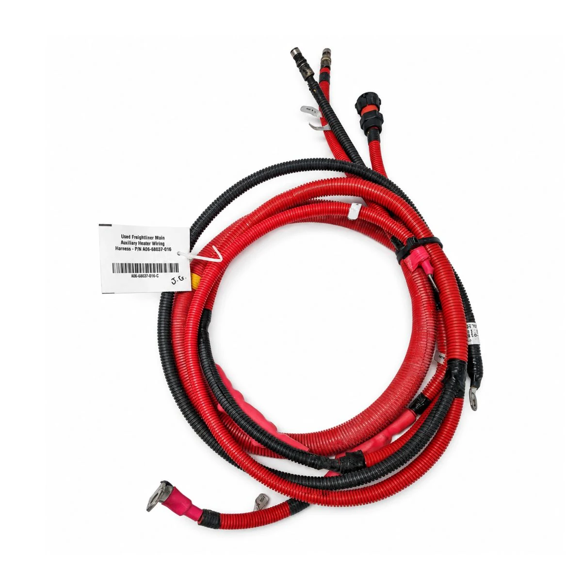 Construction close-up of Auxiliary Heater 2-Wire Harness
