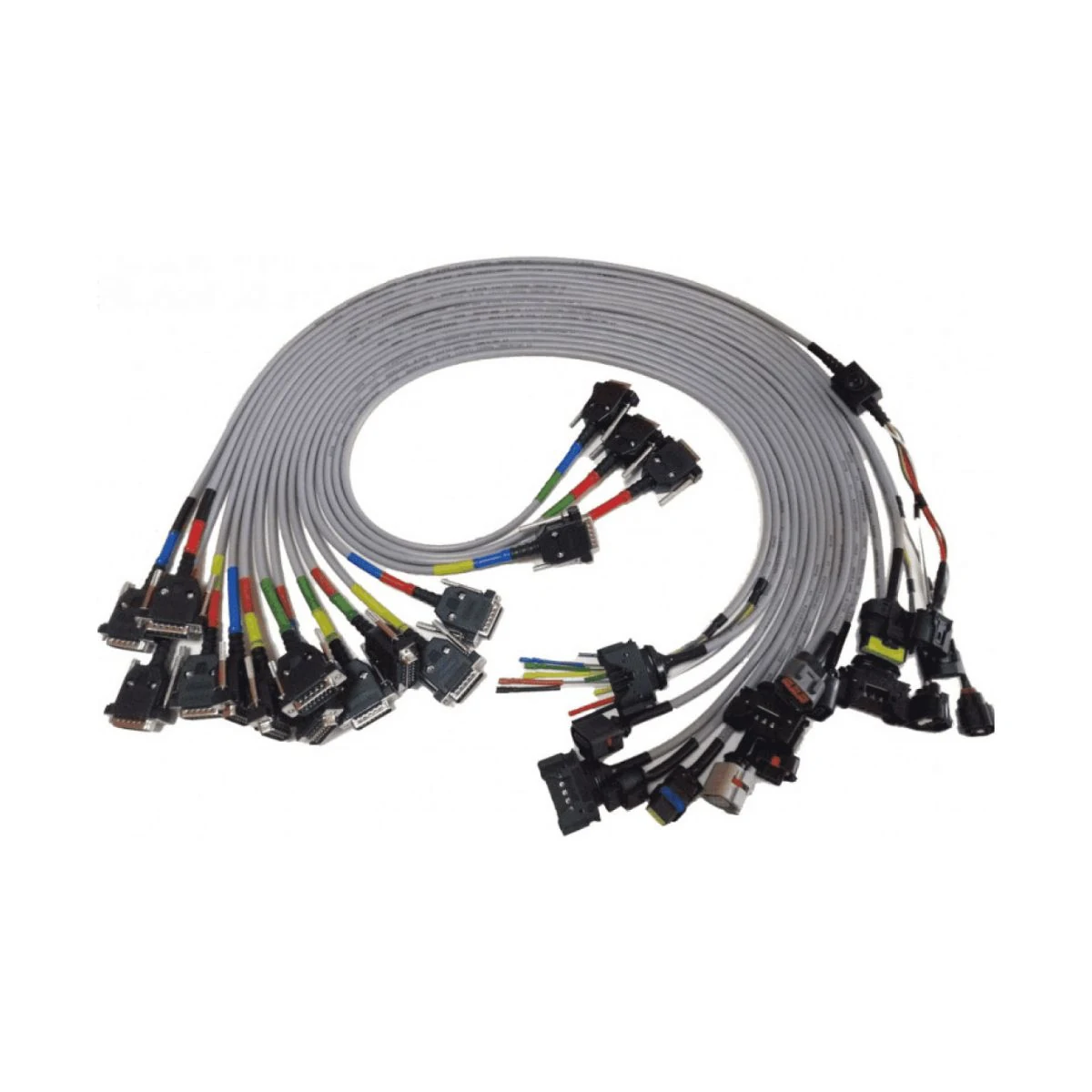 Construction close-up of VNTT-PRO Actuator Test Harness Set