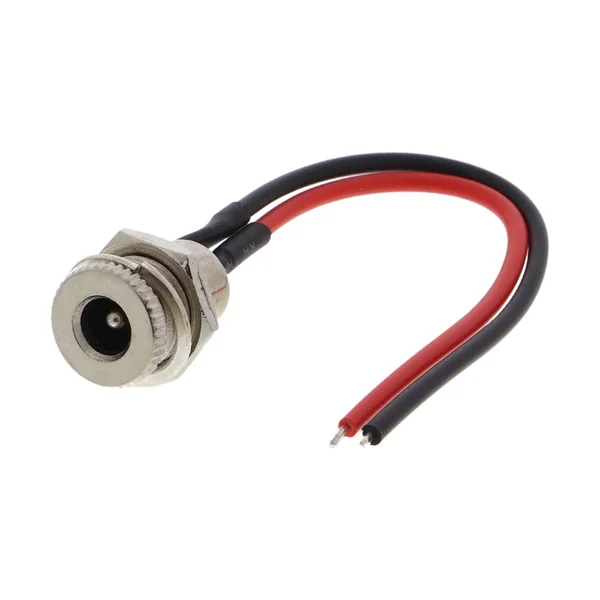 DC-099 5.5×2.1mm Panel Socket Pigtail