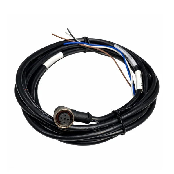 M12 Right-Angle Terminated Harness