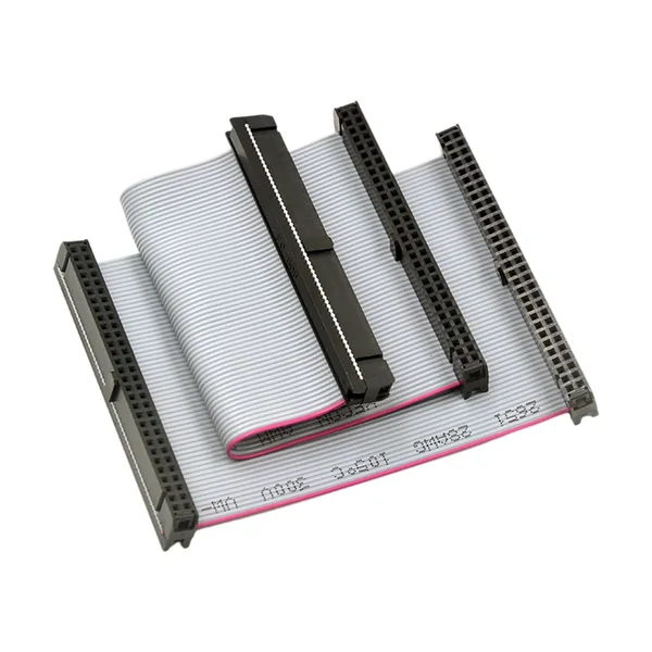 64-Pin IDC Multi-Connector Ribbon Cable Assembly