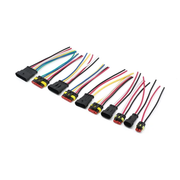 1.5mm Assorted Rectangular Connector Pigtail Set