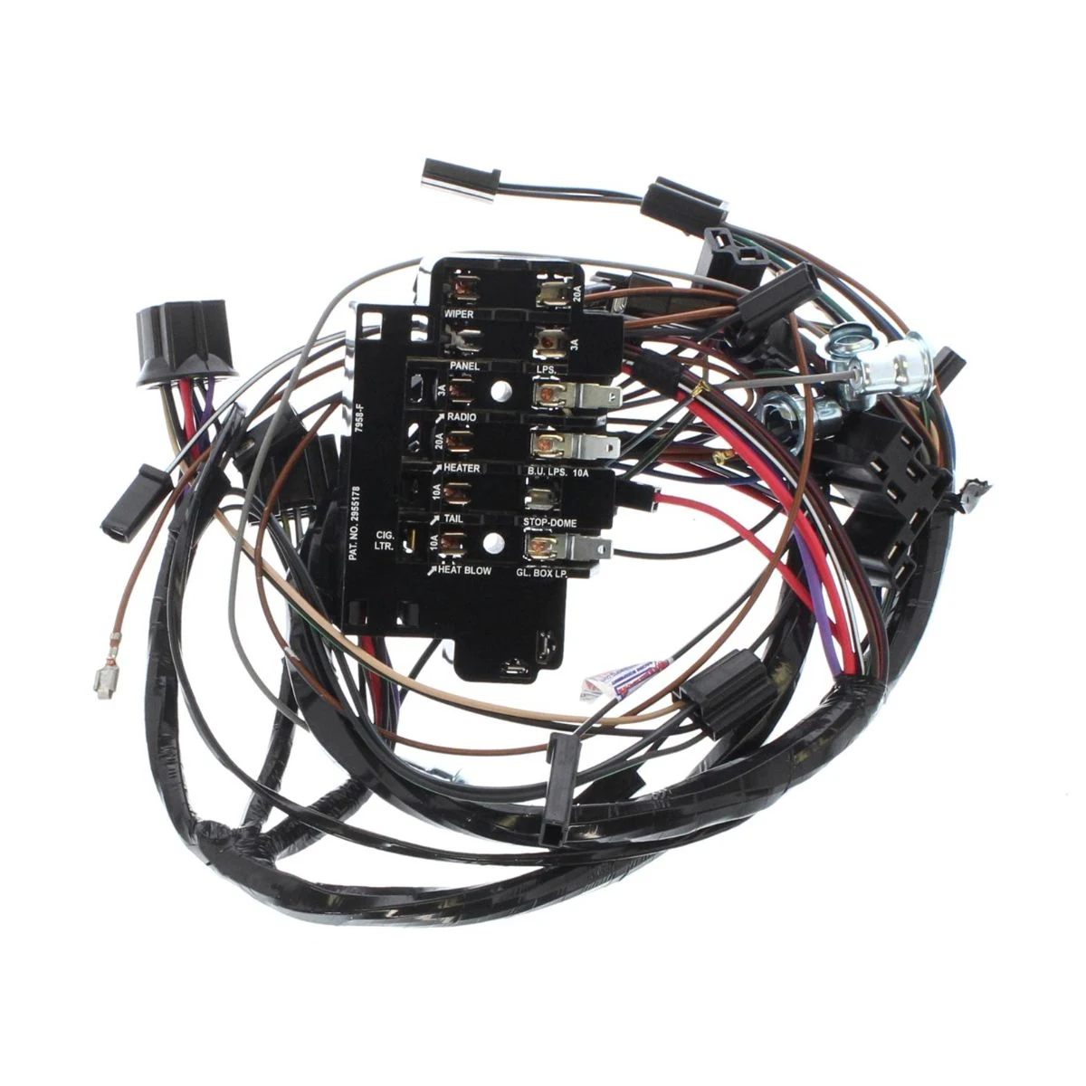Construction close-up of Multi-Switch Control Board Automotive Main Harness