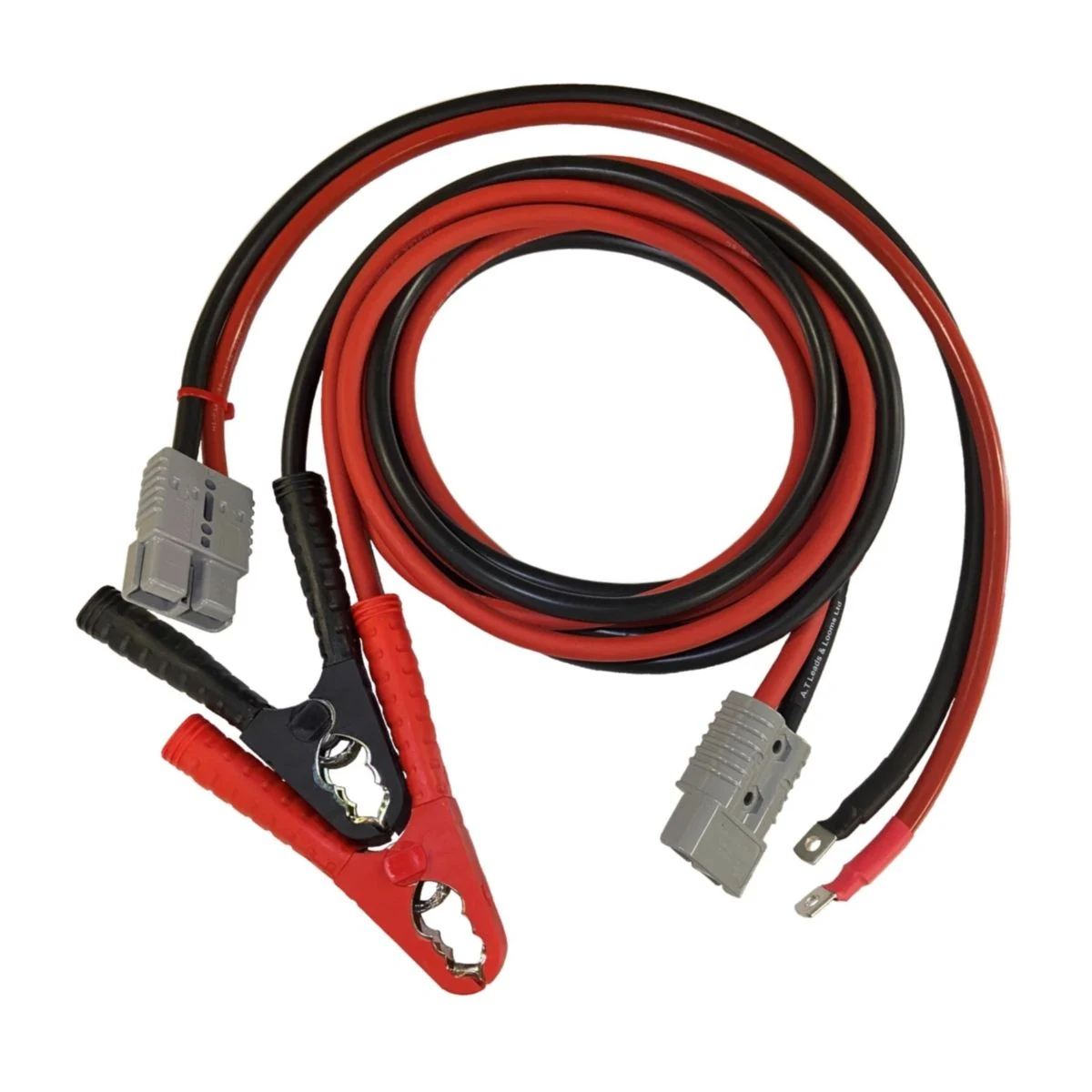 Two-Pole Quick Connector & Battery Clamps Harness Set