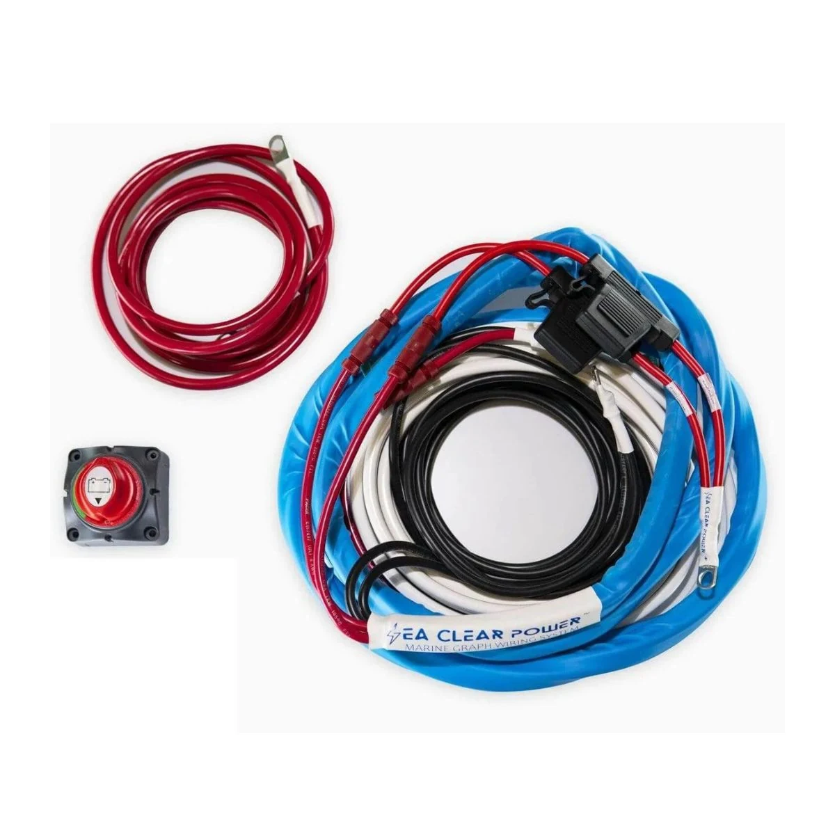 Construction close-up of Marine Equipment Fuse & Power Harness Set