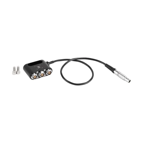 2-Pin Circular Connector to 3-Way Power Distribution Harness