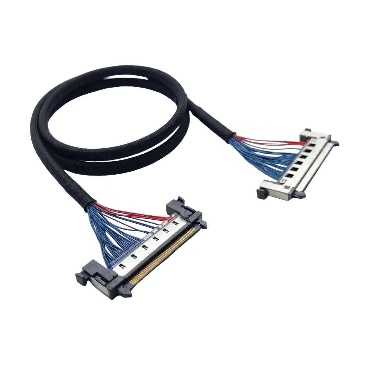 Construction close-up of FI-RE51S-HL Twisted Wire Double-Ended Harness
