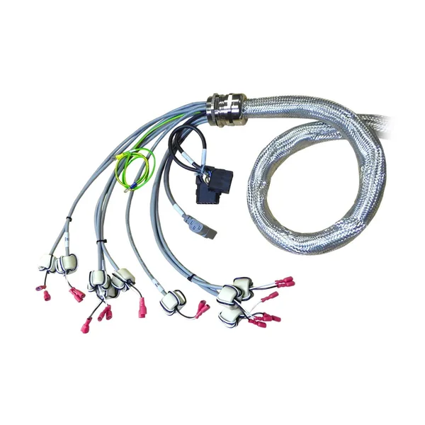 Braided Sleeve Mixed Terminal Harness