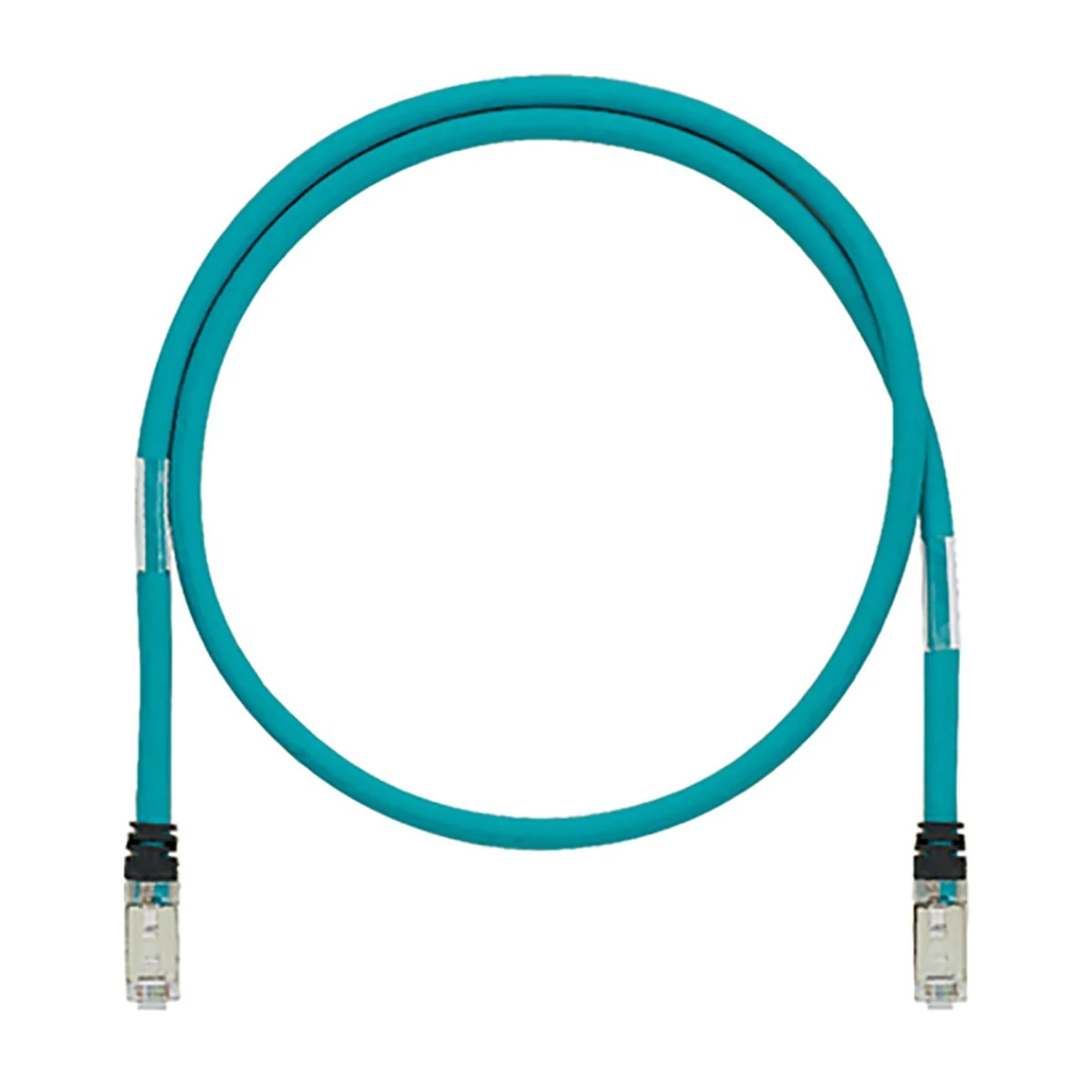 Construction close-up of RJ45 Metal Connector Network Harness