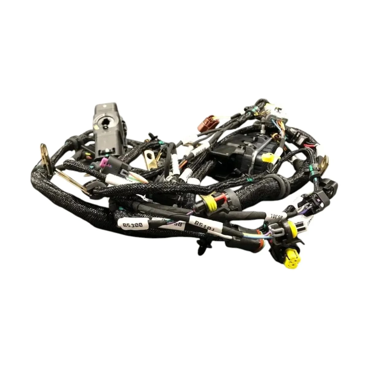 Construction close-up of Agricultural Equipment Multi-Plug Main Harness
