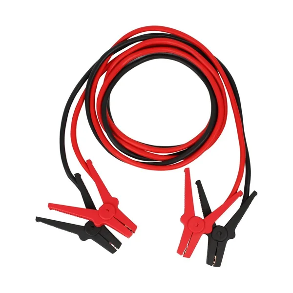 Red/Black Insulated Clamp Handle Battery Clamps Long-Lead Jumper Leads