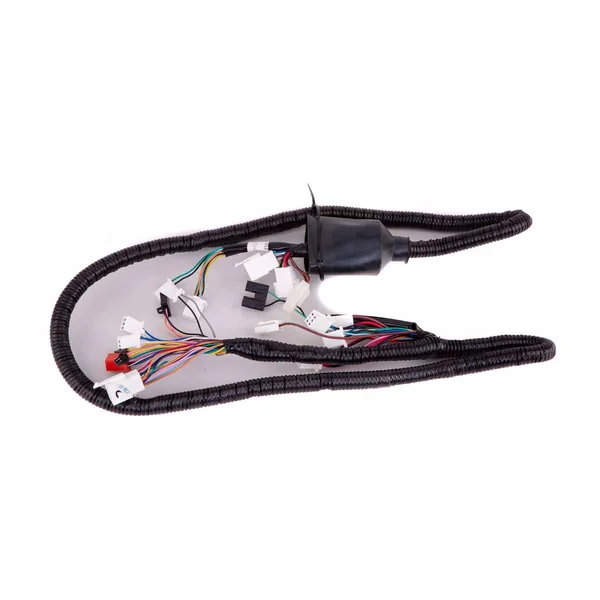 White Connector Dual-Trunk Electric Equipment Harness