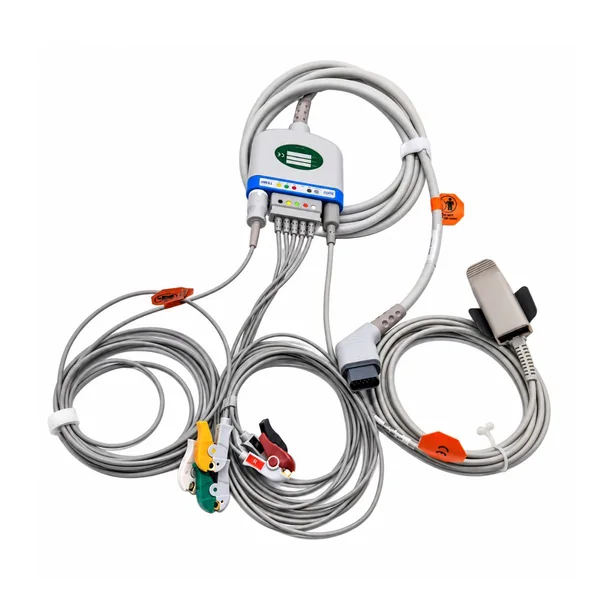 Multi-Parameter ECG/SpO2/Temperature Branch Harness