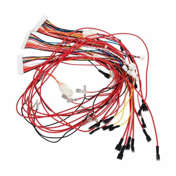 White Plug & Single-Row Terminals Sample Harness