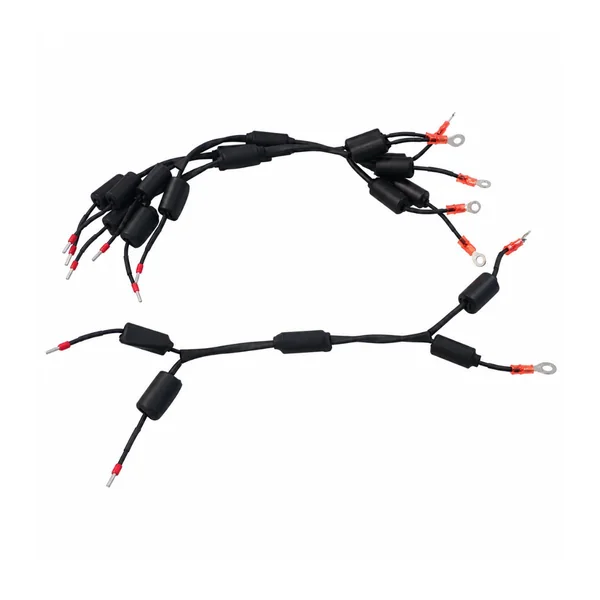 Ring- and pin-terminal wire harness set