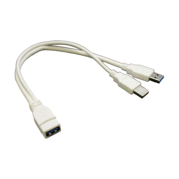 USB-A & USB-C Branch Adapter Cable