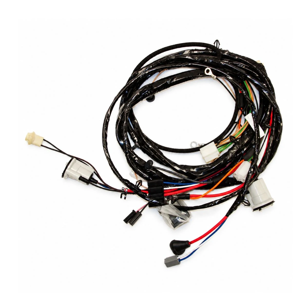 Construction close-up of Headlight Multi-Socket & Flying Leads Harness