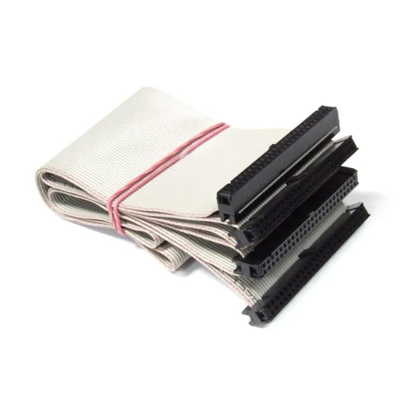 SCSI 50-Pin 4-Connector IDC Ribbon Cable