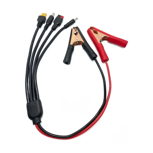 Anderson-XT60-DC Multi-Port Alligator Clips Battery Harness