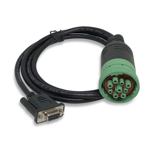 J1939 9-Pin to DB9 Screw-Locking Diagnostic Harness