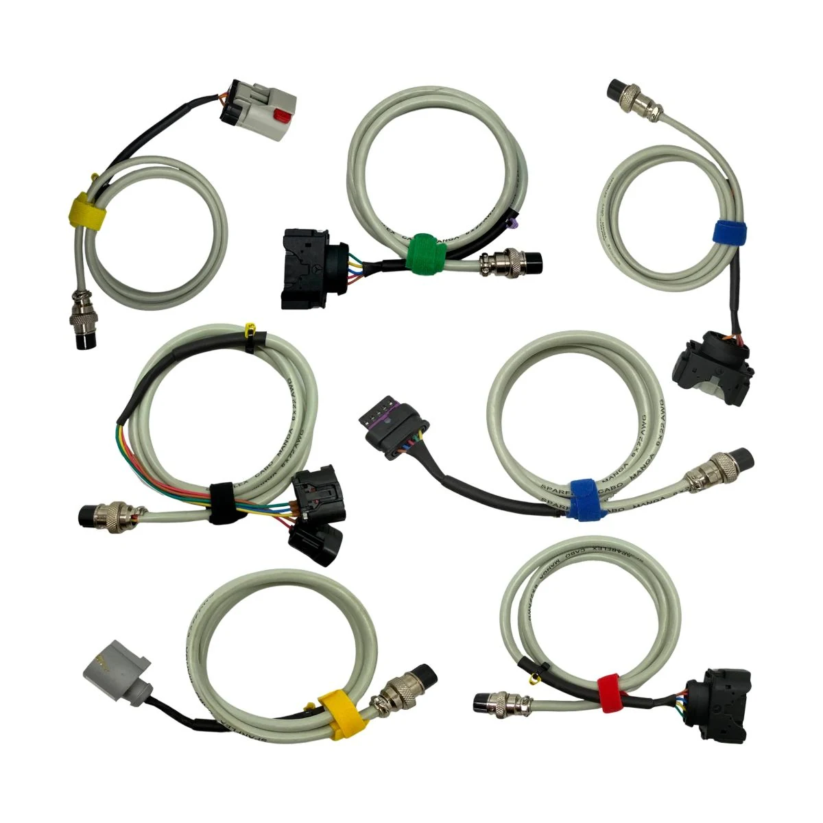 Construction close-up of Actuator Test Harness Combination