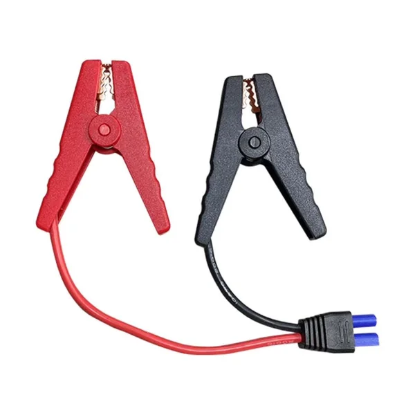 EC5 Plug to Flat-Jaw Battery Clamps Short-Branch Harness