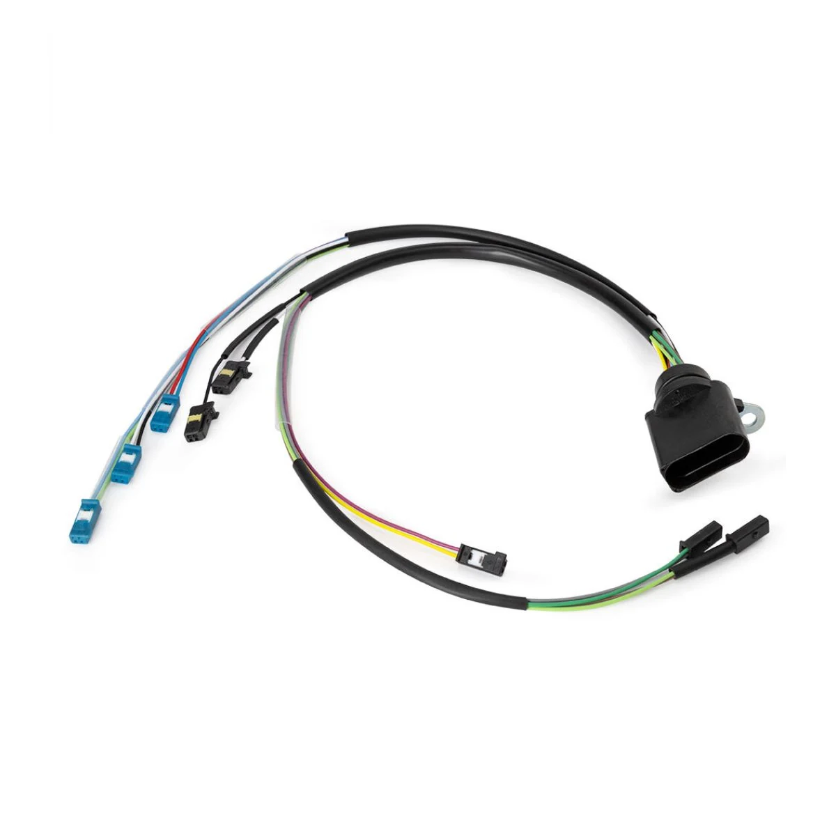 Construction close-up of 09G 14-Pin Transmission Multi-Plug Harness