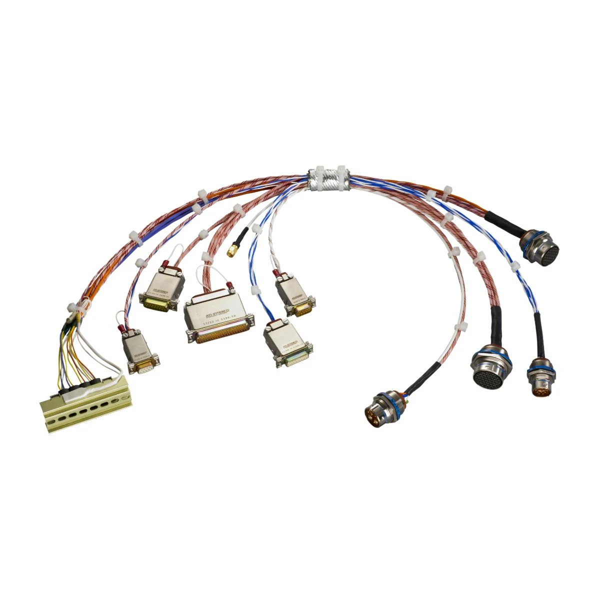 Aerospace Rectangular & Circular Connector Hybrid Harness