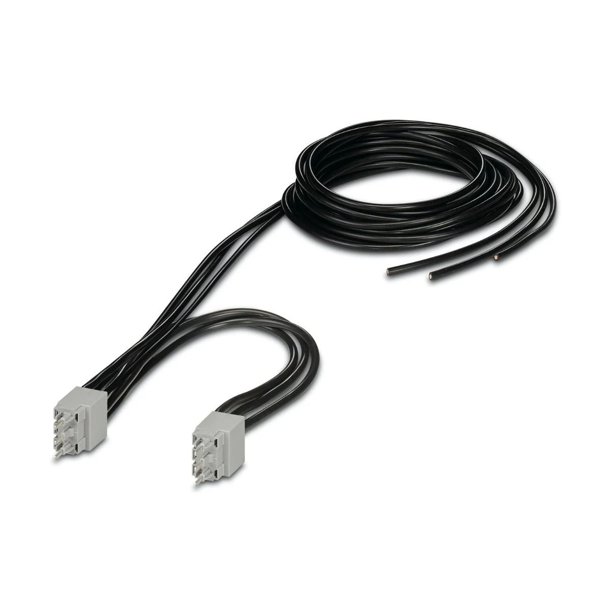 Construction close-up of Pluggable Terminal Block Branch Harness
