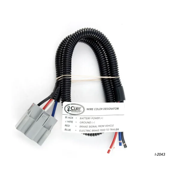 Trailer Brake Controller 4-Wire Plug Pigtail