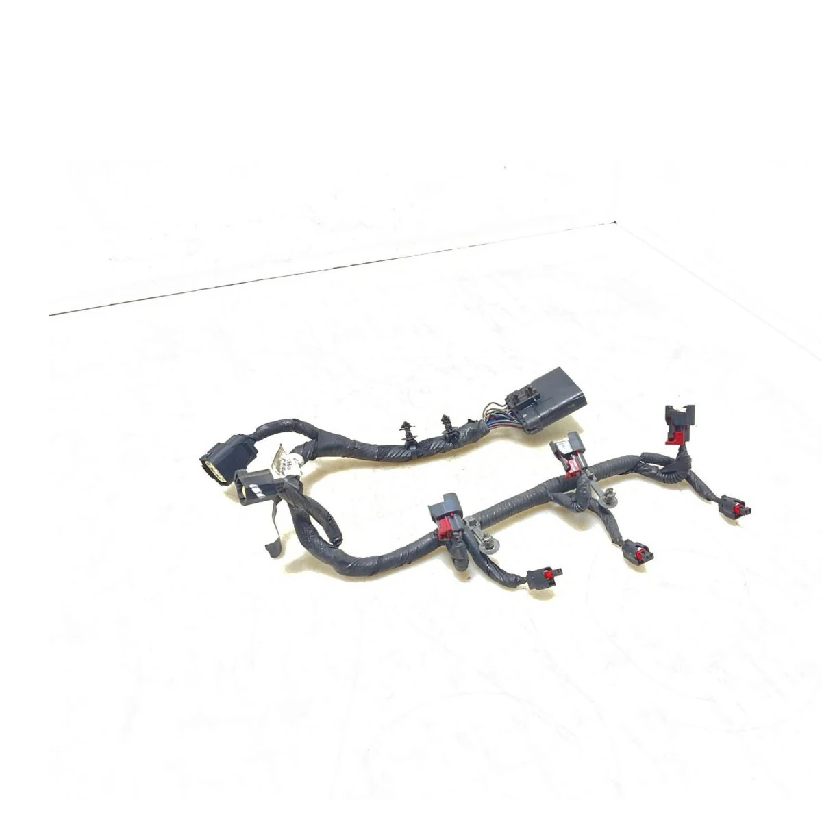 Construction close-up of Fuel Injector Dual Rail Harness Set