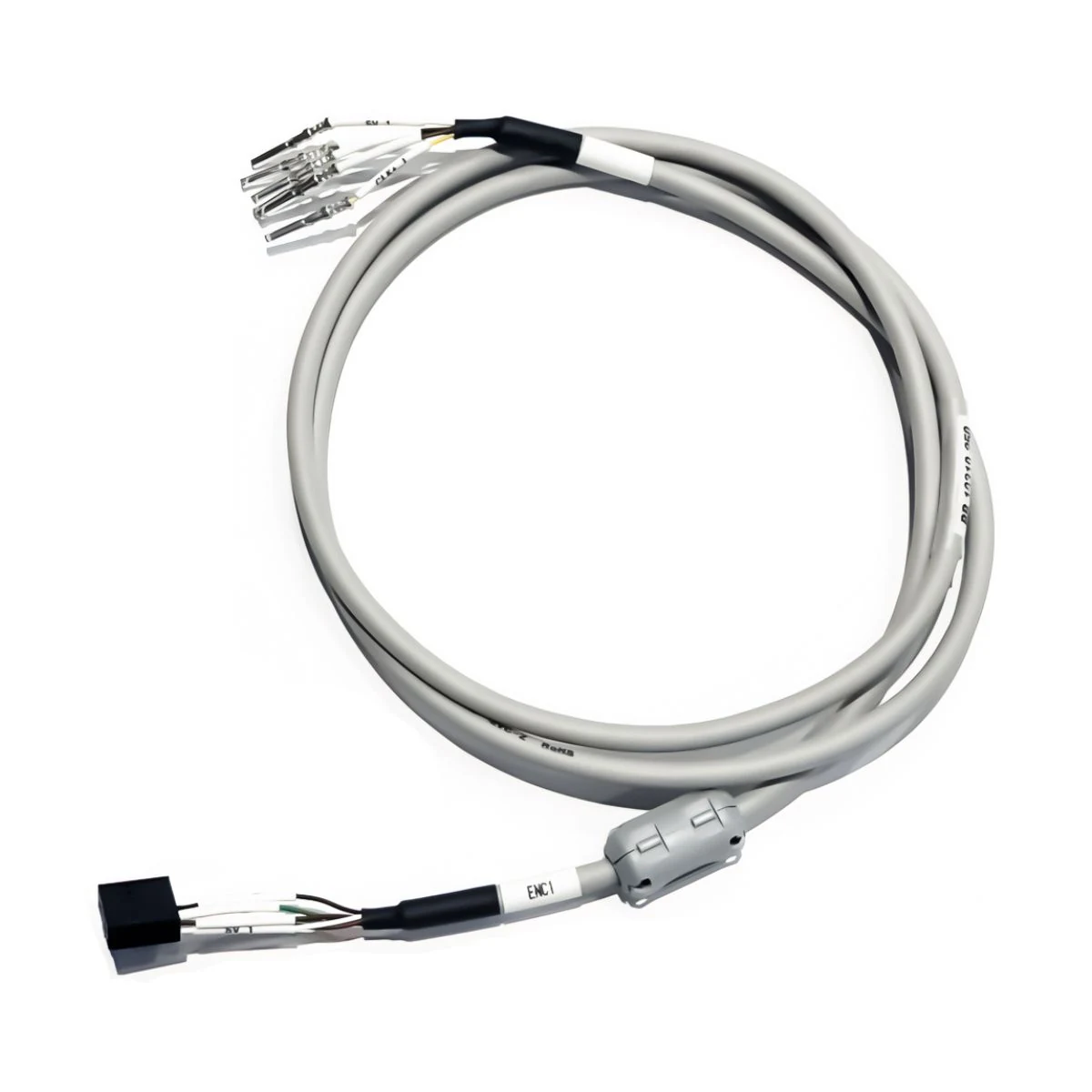 Construction close-up of D-sub Connector to Fine-Pitch Terminal Branch Harness