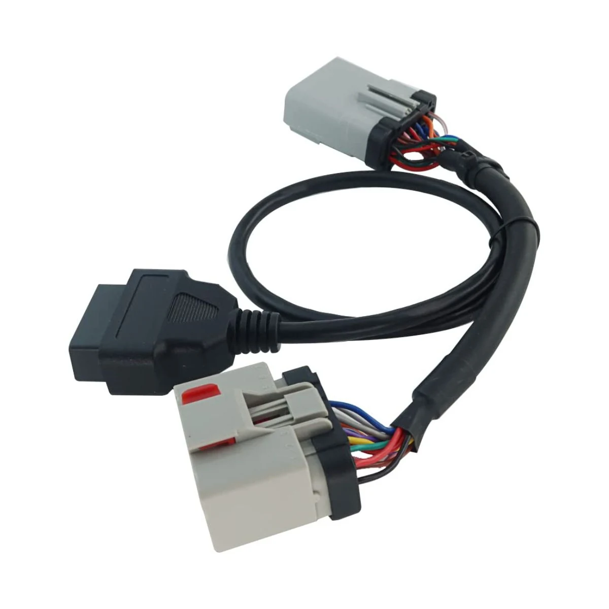 Automotive Rectangular Connector Double-Ended Branch Adapter Harness