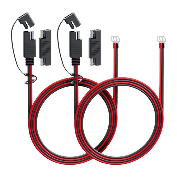 SAE to Ring-Terminal Power Cable Set