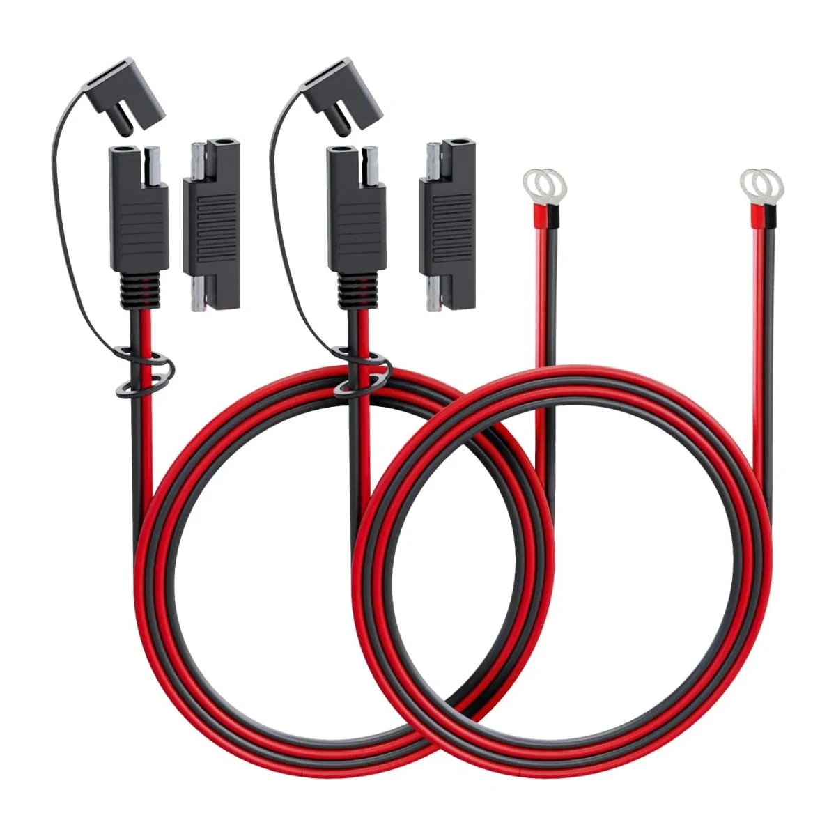 SAE to Ring-Terminal Power Cable Set
