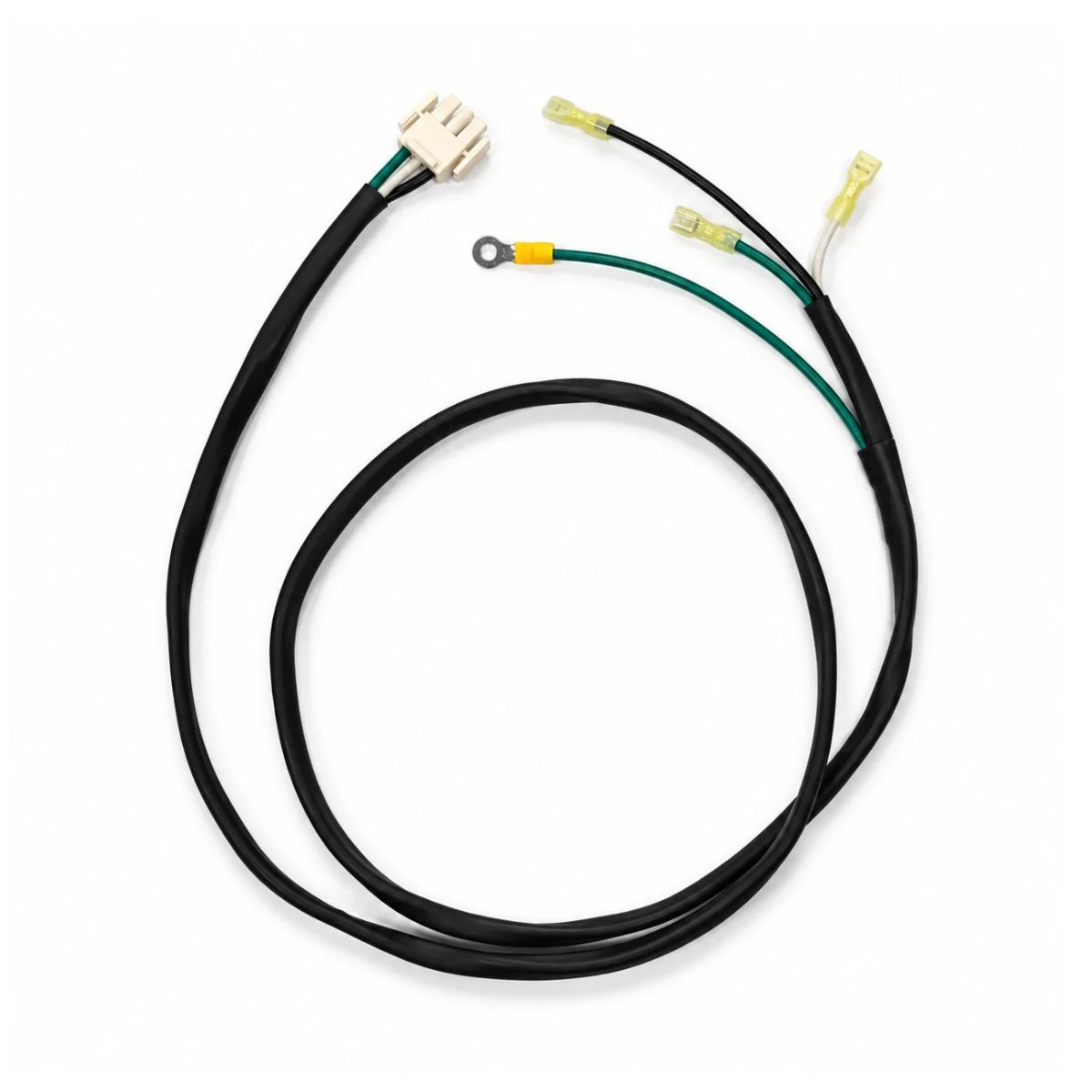 Corrugated-Conduit Multi-Connector Equipment Harness