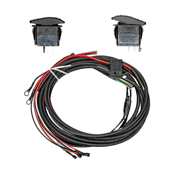 Power Switch Corrugated-Conduit Harness