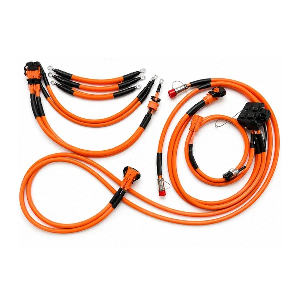 High-Voltage Plug & Ring-Terminal Cable Set