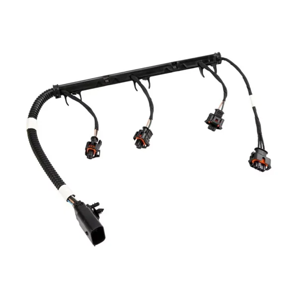 Fuel Injector Mounting Rail & 4-Plug Harness