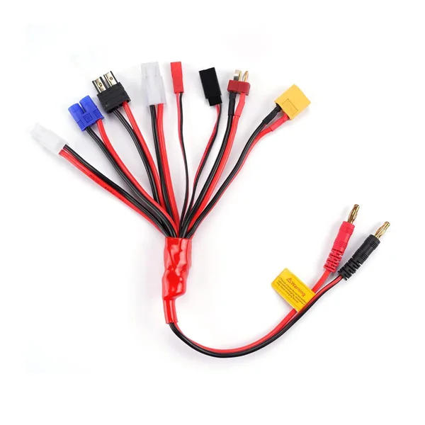 Banana Plug to 8-Way Charging Connector Harness