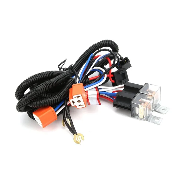 H4 Clear Relay & Ring-Terminal Headlight Harness